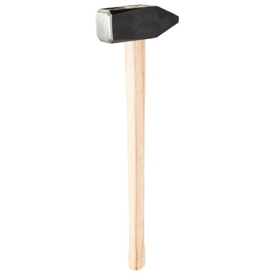 Picard Alloy Steel Head Sledge Hammer with Hickory Wood Handle, 3000 g