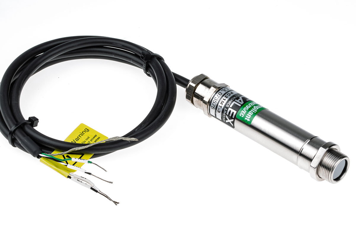 Calex PC21MT-3 Type J Thermocouple Infrared Temperature Sensor 1 m, 0 °C to 250 °C