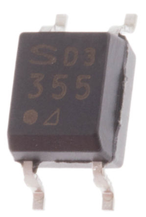 Sharp Optocoupler, Surface Mount, 4-Pin Mini-Flat