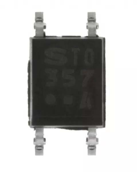 Sharp AC Input Optocoupler, Surface Mount, 4-Pin Mini-Flat