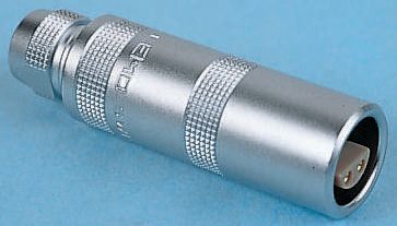 LEMO Circular Connector, 6 Contacts, Cable, Socket, Female, IP50, 1S Series