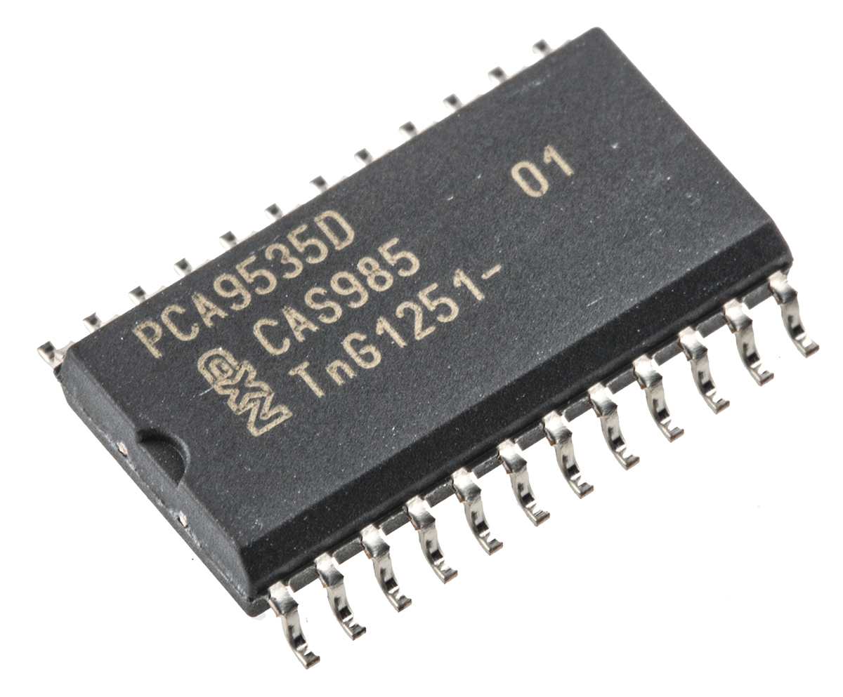 NXP 16-Channel I/O Expander SOIC 24, PCA9535D,112