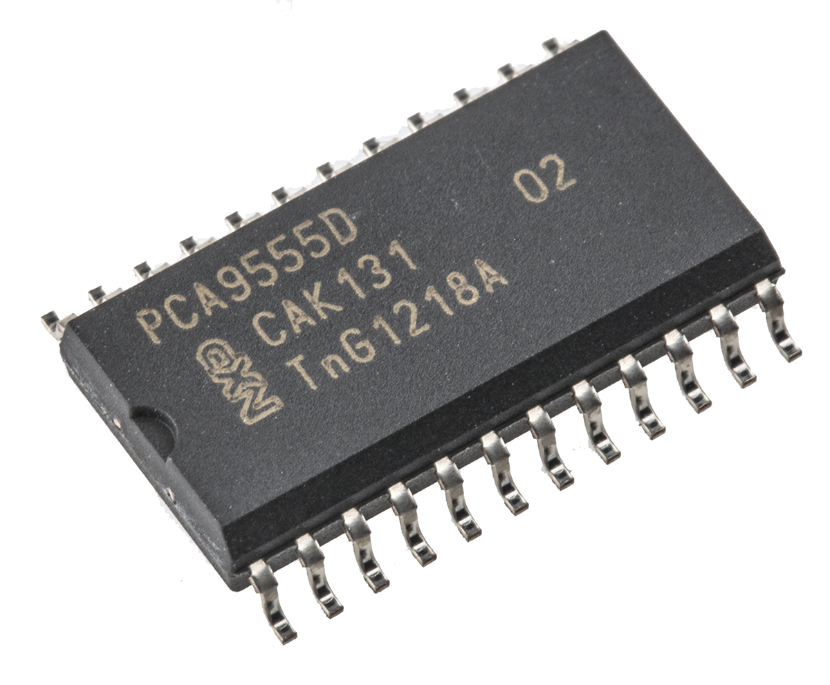 NXP 16-Channel I/O Expander SOIC 24, PCA9555D,112