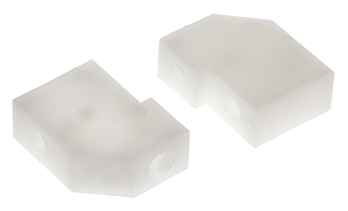 Essentra PCB MB 01 Nylon PCB Mounting Block for M3 Screw