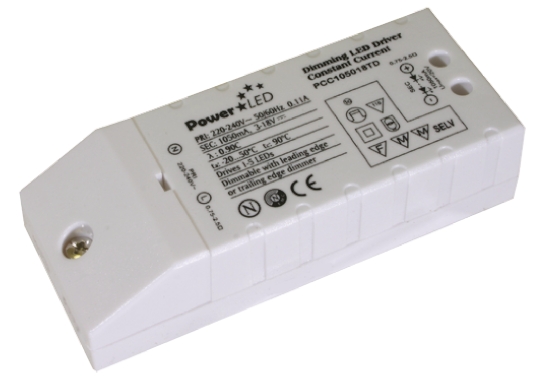 PowerLED LED Driver, 18V, 9 V Output, 18 W Output, 1050mA