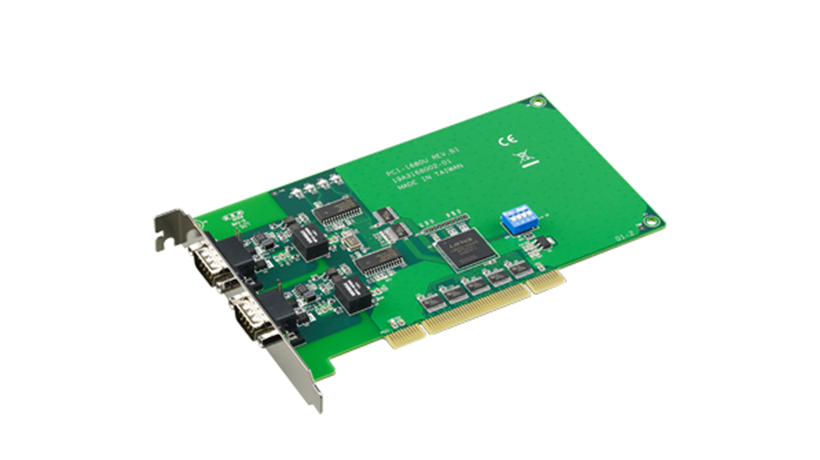 Advantech 2 Port Universal PCI CAN MCU Card