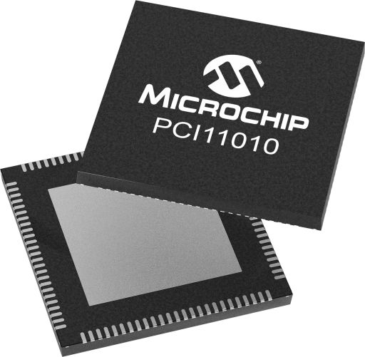 Microchip PCI11010-I/ZVX, Ethernet Switch 2500 Mbps PCI, 100-Pin VQFN