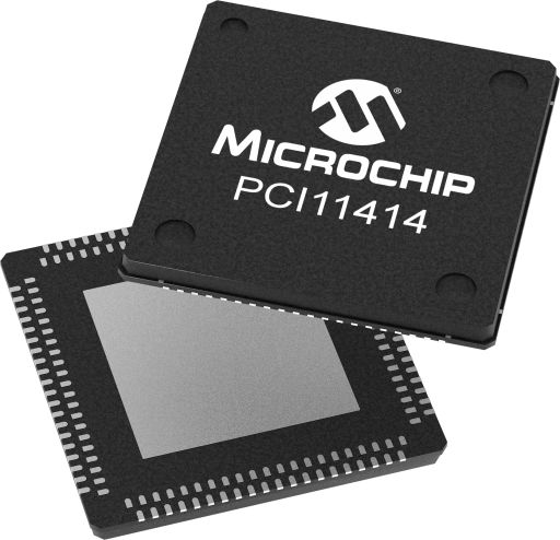 Microchip PCI11414-I/PMX, Ethernet Switch IC 2.5 Gbps USB, 164-Pin DRQFN-164