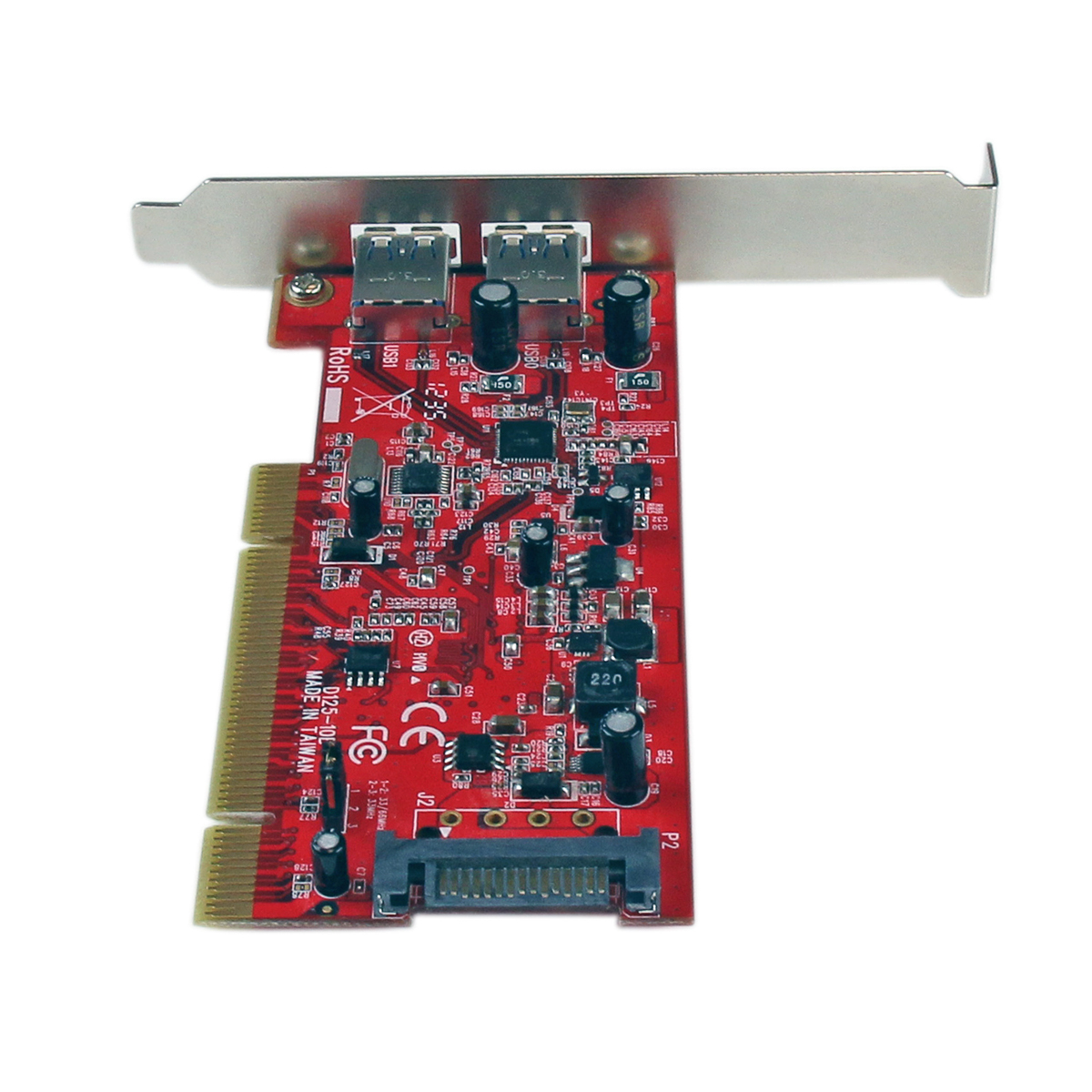 pciusb3s22 StarTech.com 2 Port USB Card, PCI, USB 3.0