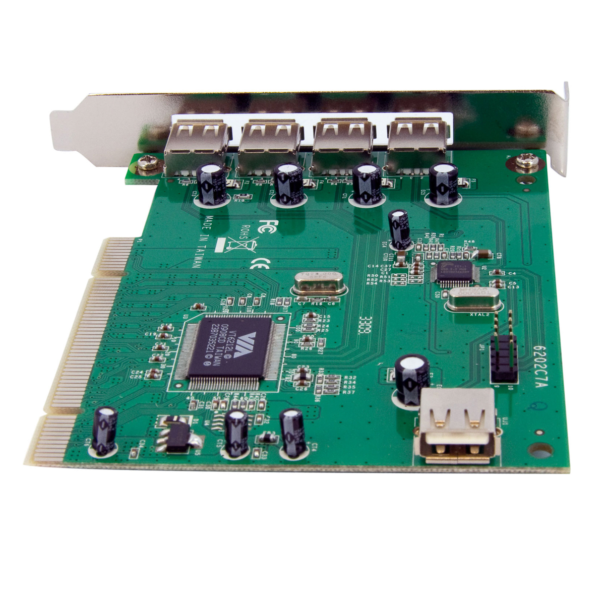 pciusb7 StarTech.com 7 Port USB Card, PCI, USB 2.0