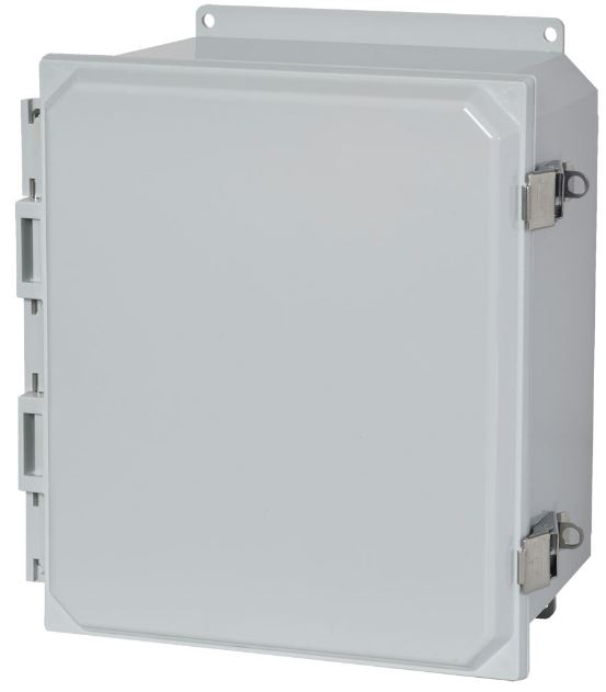 Hammond PCJ Series Grey Polycarbonate Junction Box, IP66, 101 mm, 156mm 151 mm