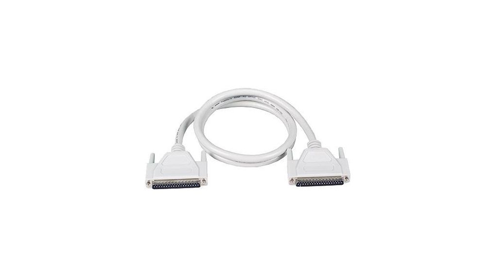 Advantech Male D-Sub to Male D-Sub Cable Assembly, 2 m Polyvinyl Chloride, PCL Series