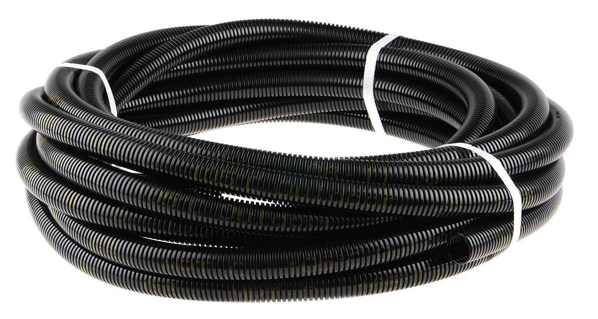 pclt-17b PMA, 20 mm Nominal Diameter, Uncoated, Uncoated, Black