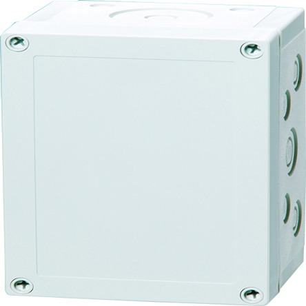Fibox PCM Series Grey Polycarbonate General Purpose Enclosure, IP66, IP67, IK08 100 mm, 85 mm, 100 mm