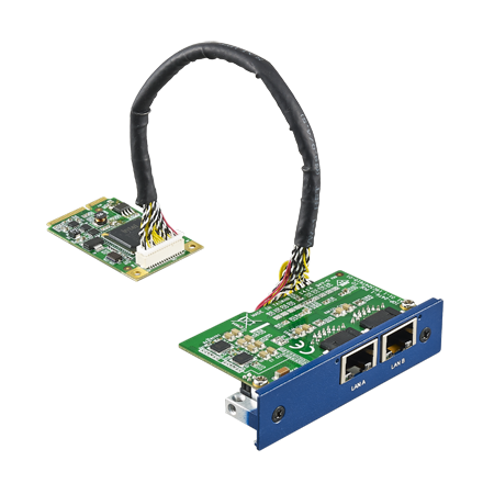 Advantech No Switch 2 Port Communication Module Power Over Ethernet