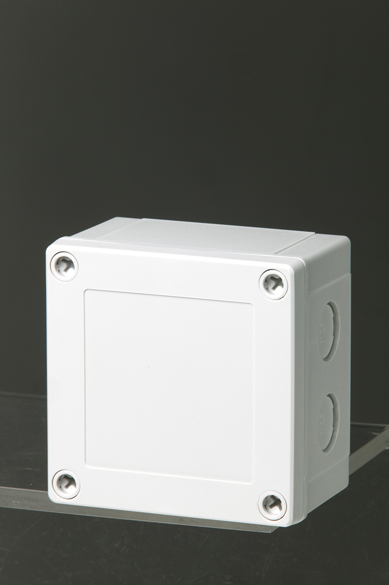 Fibox MNX Series Grey Polycarbonate Enclosure, IP67, IP66, IK08 60 mm, 100 mm, 100 mm