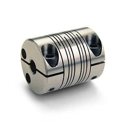 Ruland, 31.8 mm OD 9 mm, 38.1 mm Length 6 mm Flexible Coupling
