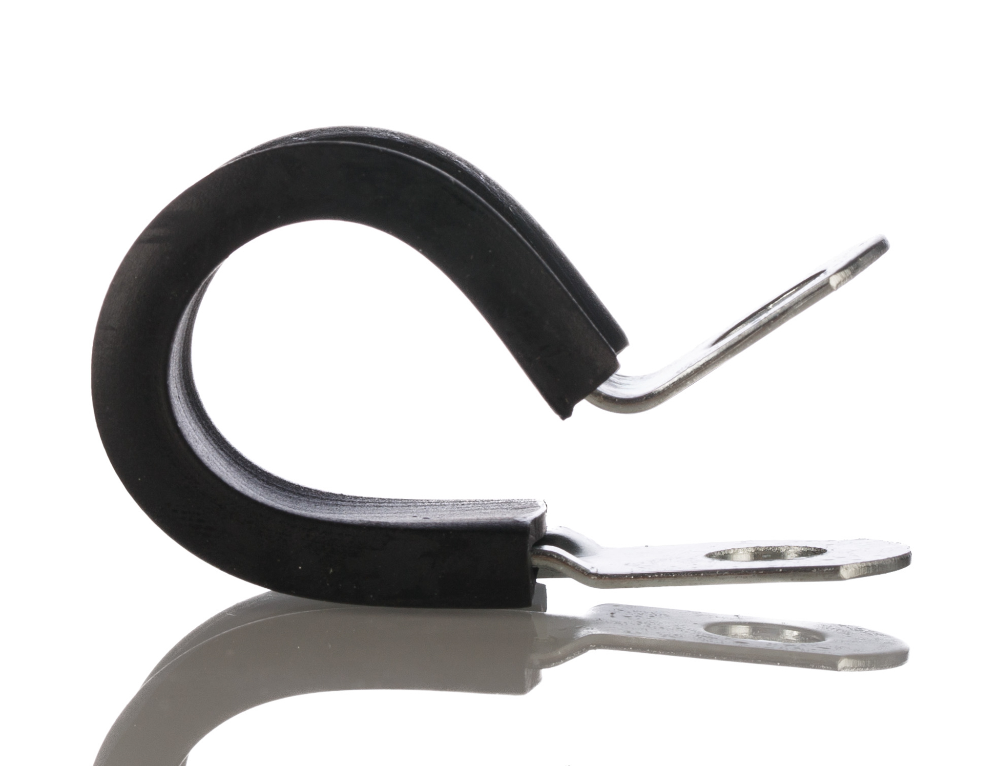 pcsr13rs JCS 13 mm ID Black, Rubber, 304 Stainless Steel P-Clip