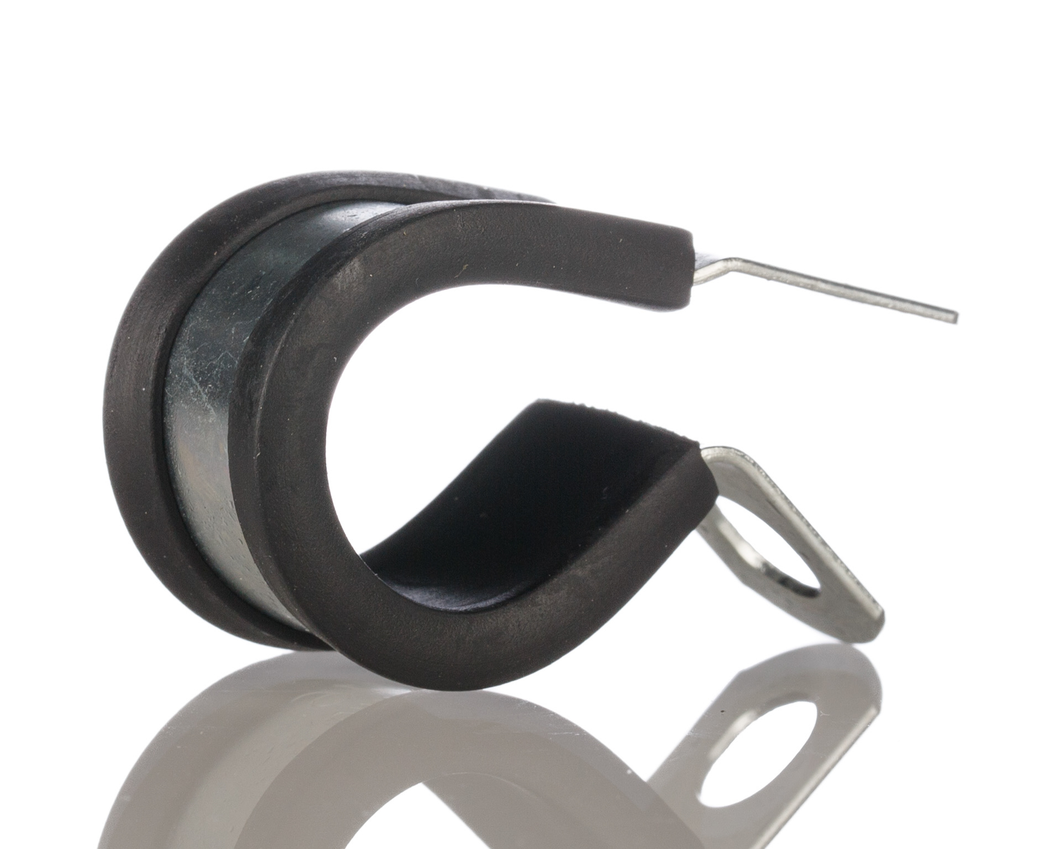 pcsr13rs JCS 13 mm ID Black, Rubber, 304 Stainless Steel P-Clip