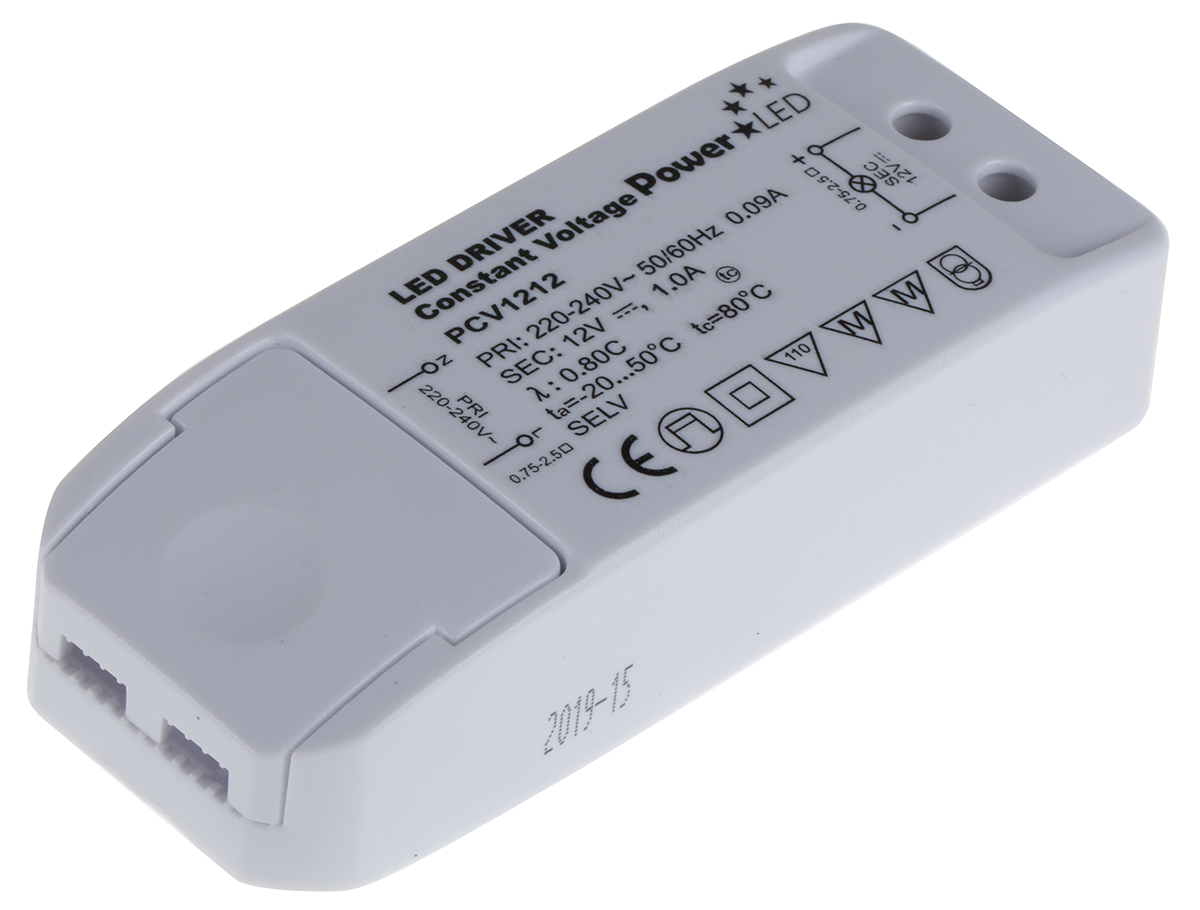 PowerLED, 12V Output, 12 W Output, 1A