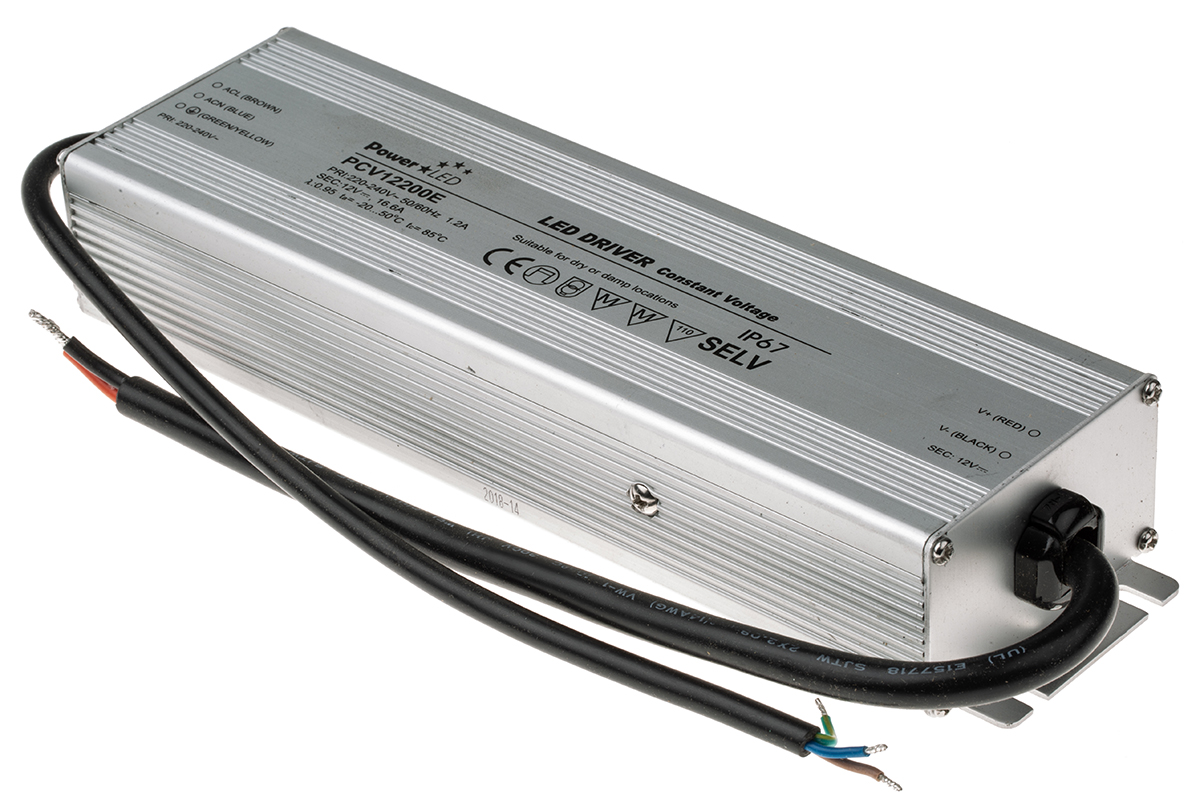 PowerLED LED Driver, 12V Output, 200 W Output