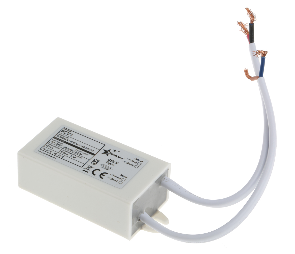 PowerLED LED Driver, 12V Output, 10 W Output, 830mA