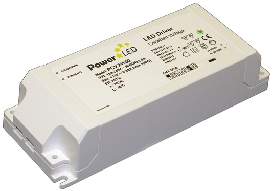 PowerLED LED Driver, 24V Output, 100 W Output, 4.16A