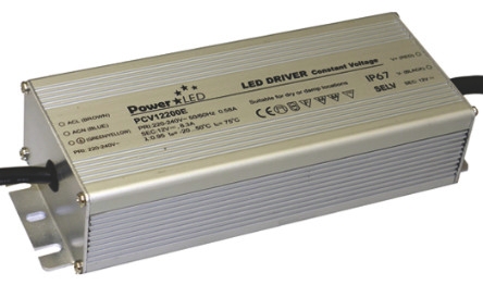 PowerLED LED Driver, 24V Output, 200 W Output, 6.3A