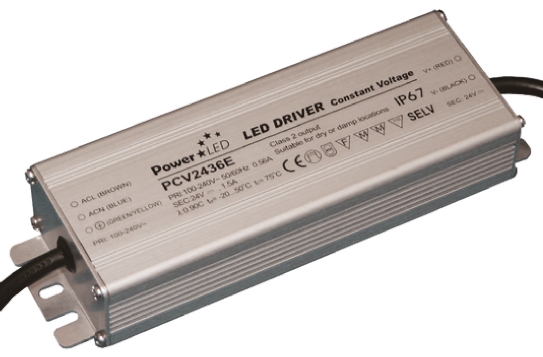 PowerLED LED Driver, 24V Output, 36 W Output, 1.67A