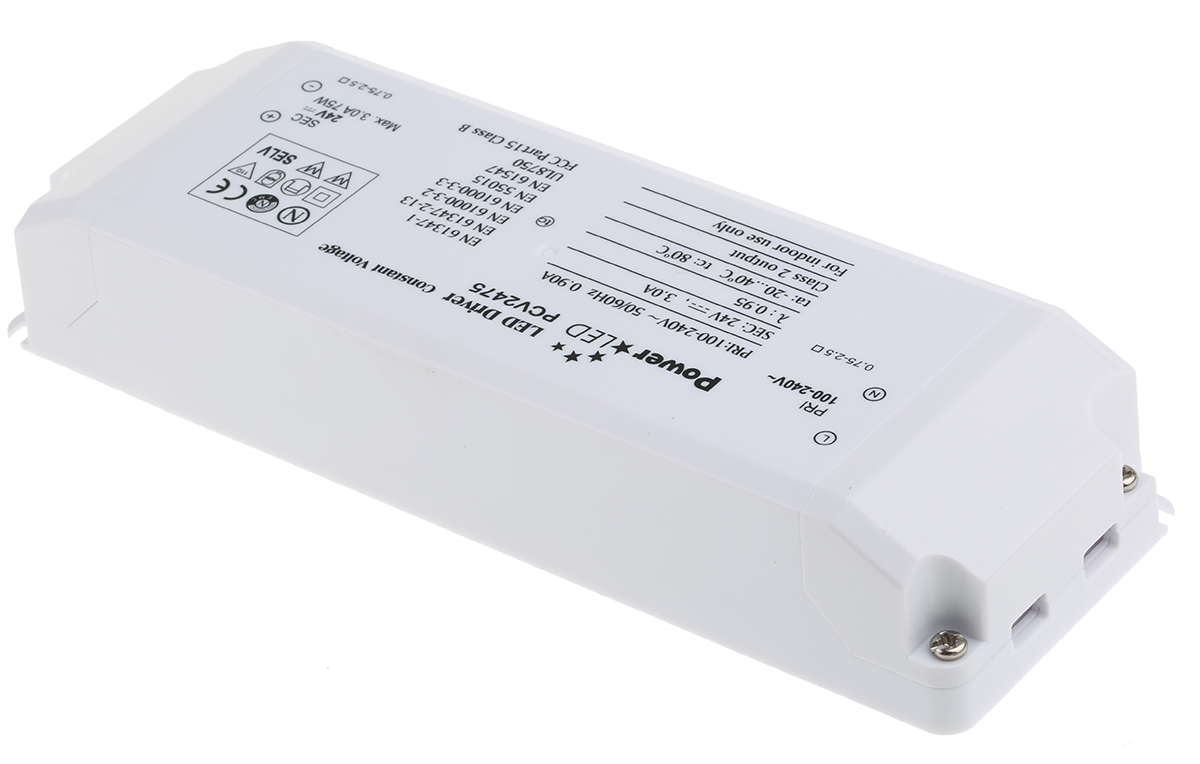pcv2475 PowerLED, 24V Output, 75 W Output, 3.15A