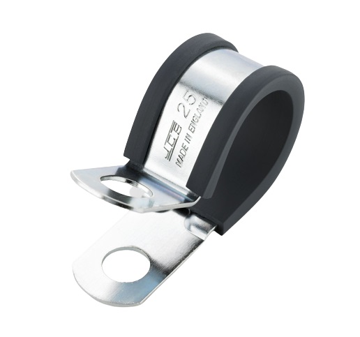 JCS 48 mm ID Black, 304 Stainless Steel P-Clip