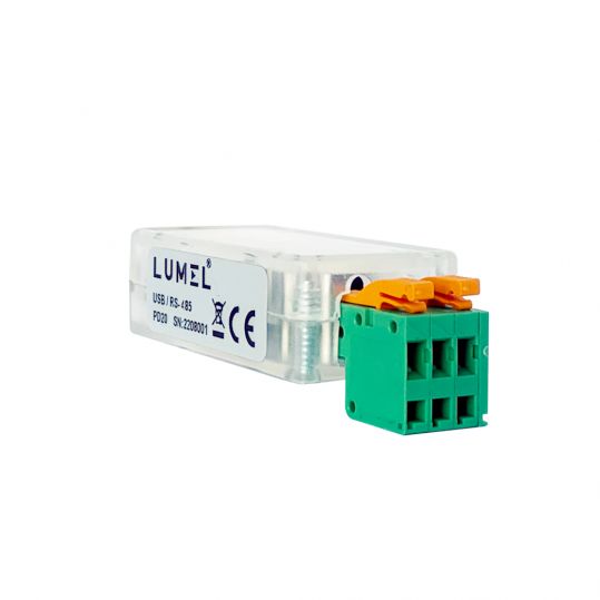 pd20-00m0 Lumel USB Type A to Male to RS485 Interface Converter
