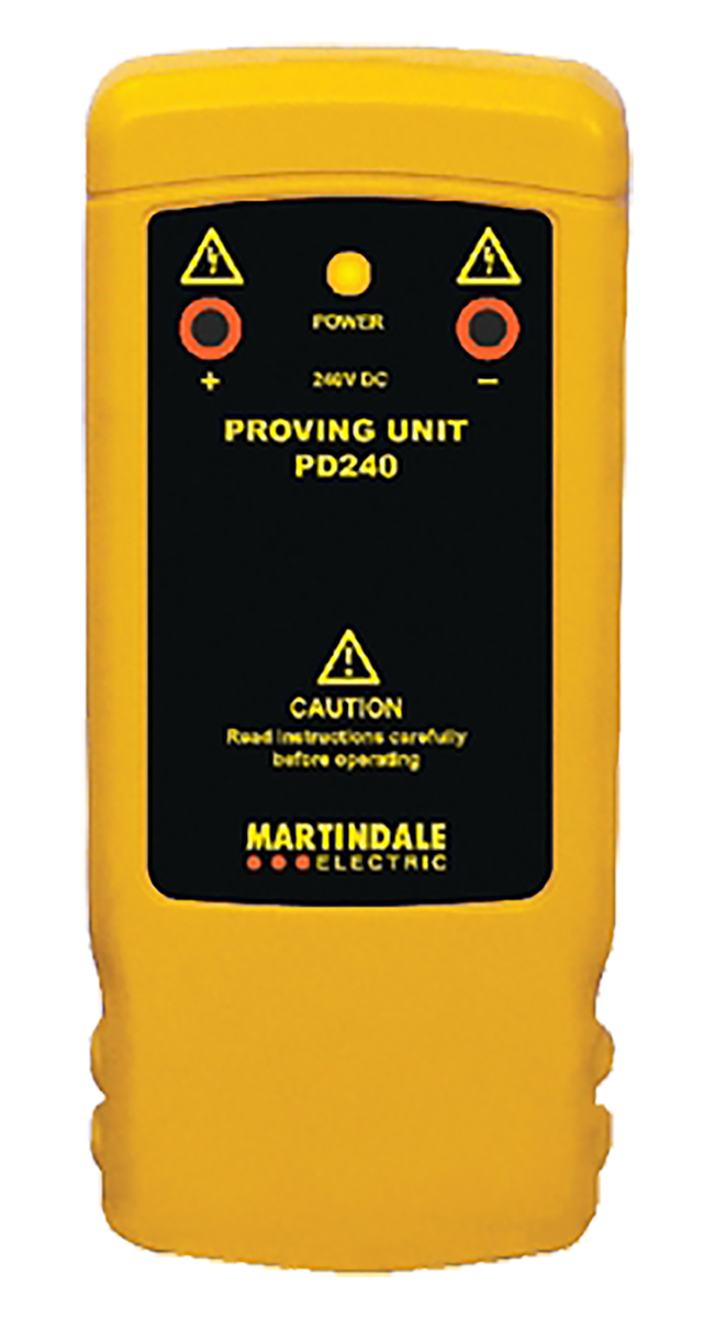 Martindale PD240 Proving Unit 2mA 240V, RSCAL