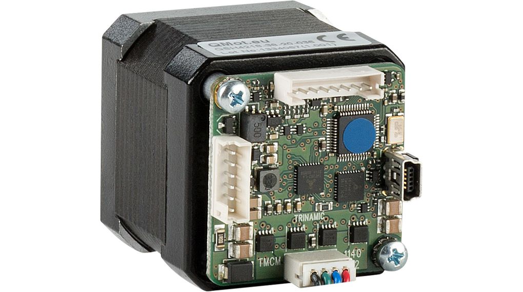 Trinamic PD42-x-1140 Series Stepper Motor Unit Stepper Motor 28V, 360Nm Torque, 1.8 °, 42.3 x 42.3 mm Frame, 5 mm Shaft