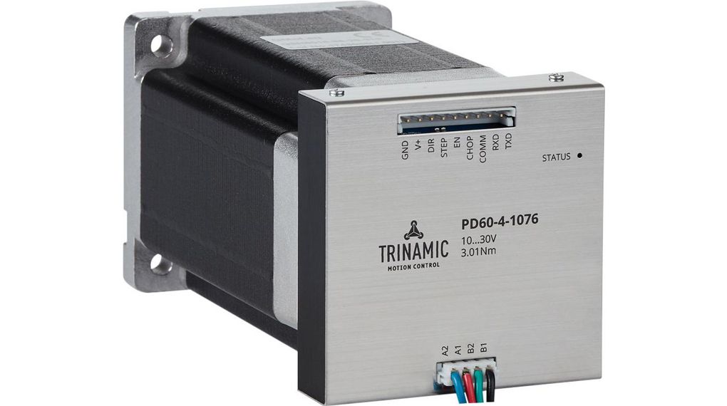 Trinamic PANdrive Series Stepper Motor Stepper Motor 4.17V, 3.1Nm Torque, 1.8 °, 60 x 60 mm Frame