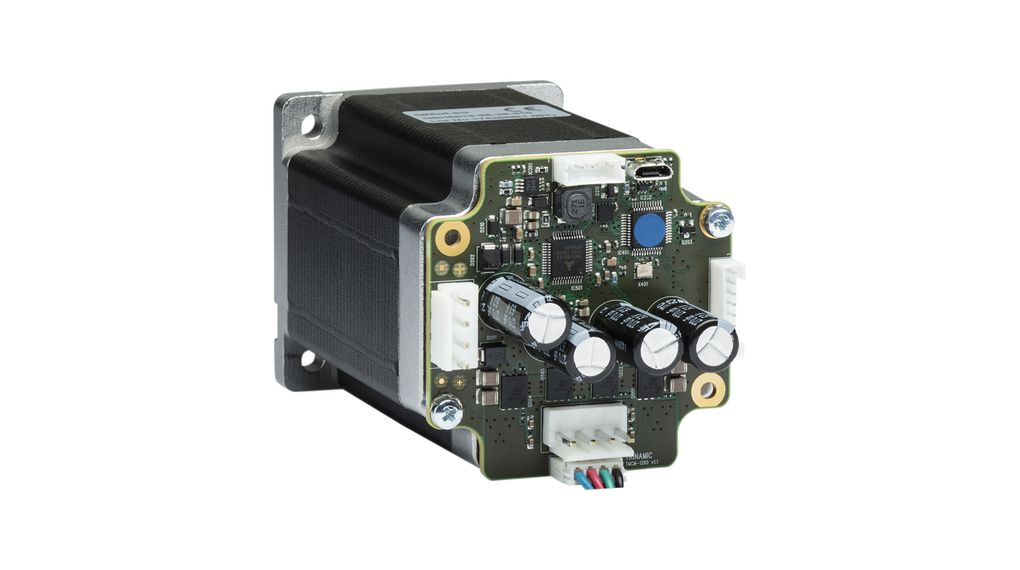 Trinamic PANdrive Series Stepper Motor Stepper Motor 54V, 3.1Nm Torque, 1.8 °, 114 x 60 mm Frame, 8 mm Shaft