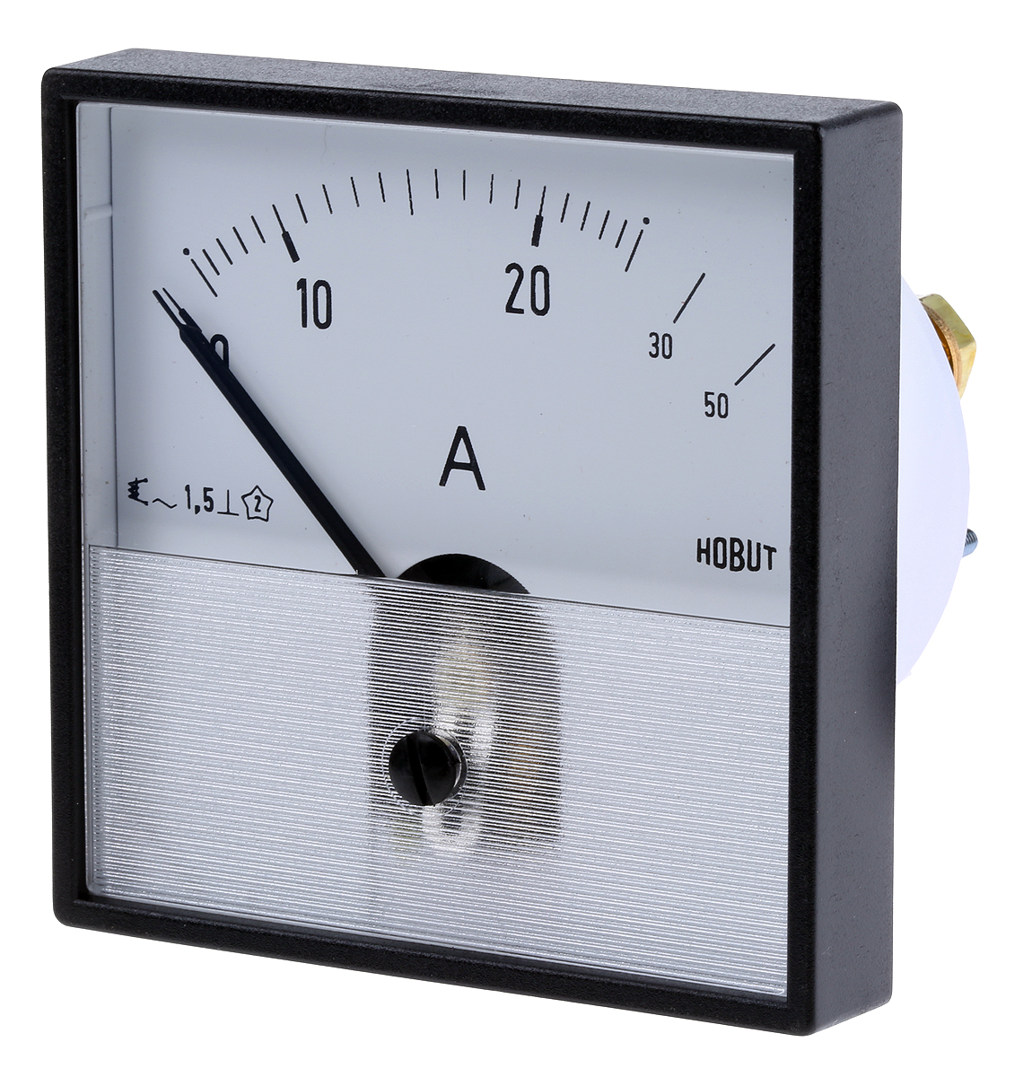 HOBUT Analogue Panel Ammeter 50 A AC, 72 mm x 72 mm Moving Iron