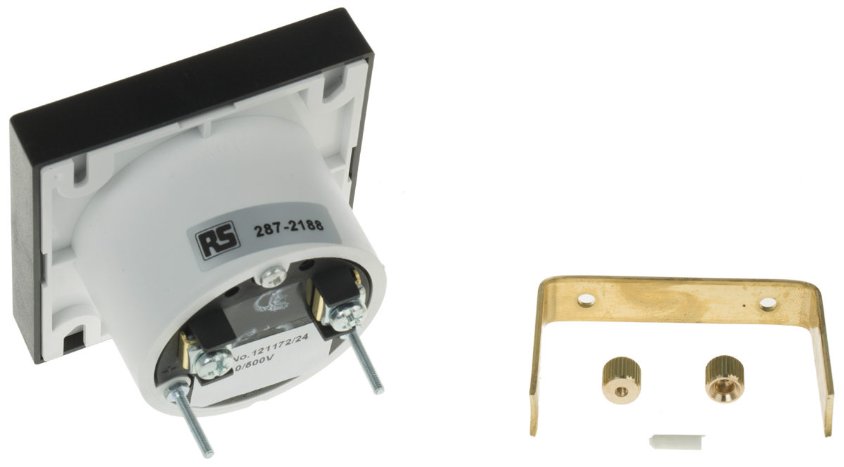 pd72mis500v2-003 HOBUT PD7 Series Analogue Voltmeter AC, 72 mm, 72 mm