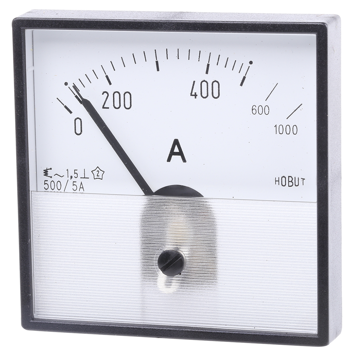 HOBUT Analogue Panel Ammeter 100 A AC, 72 mm x 72 mm Moving Iron