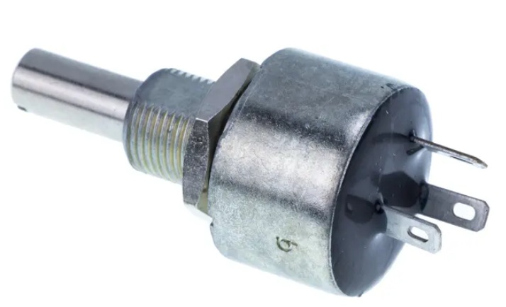 Vishay PE30 5 kΩ Rotary Potentiometer 1-Turns 1-Gang Panel Mount, PE30L0FL502MAB