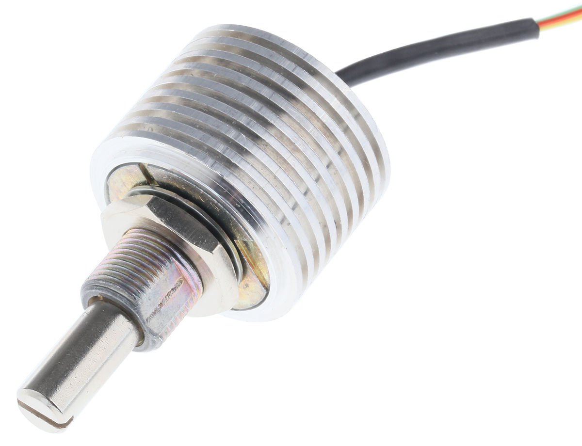 pe60l0flw100ma Vishay PE60 10 Ω Rotary Potentiometer 1-Turns 1-Gang Panel Mount