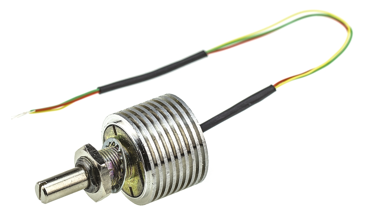 Vishay PE60 470 Ω Rotary Potentiometer 1-Turns 1-Gang Panel Mount