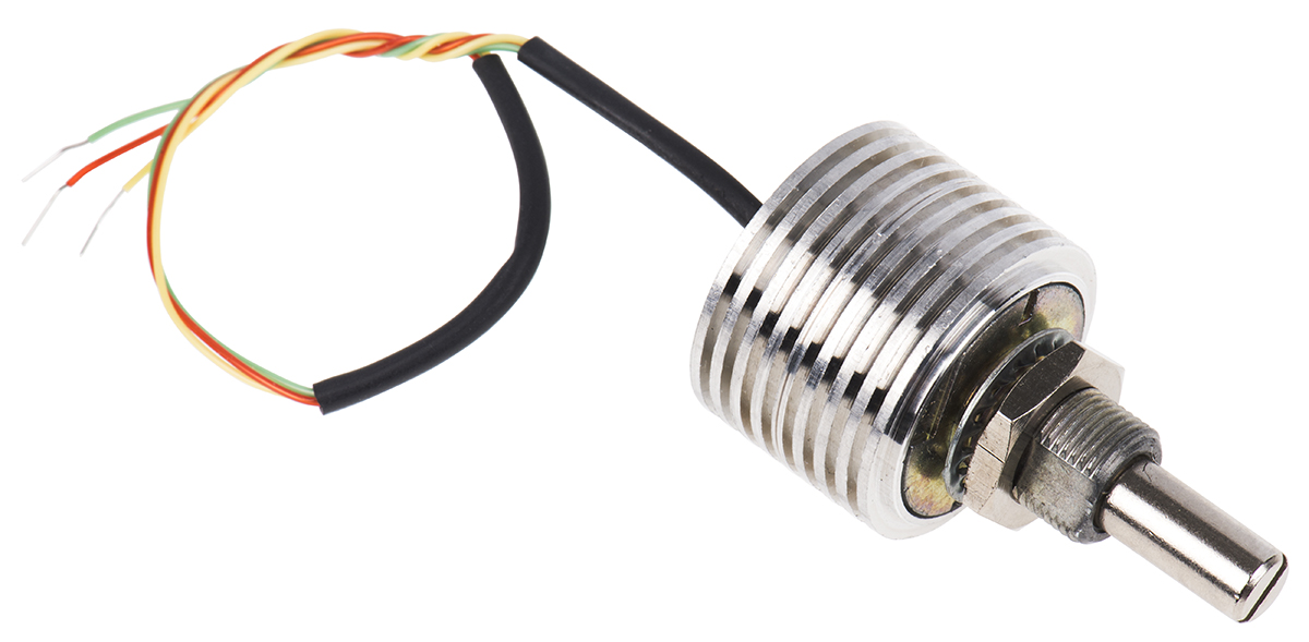 Vishay PE60 4.7 Ω Rotary Potentiometer 1-Turns 1-Gang Panel Mount