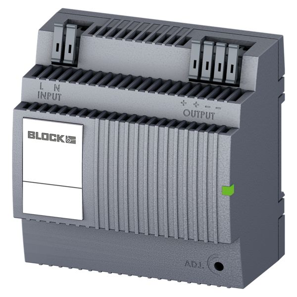Block PEL 230 Primary-Switched Mode Power Supply DIN Rail Power Supply 264V ac AC Input 24.5V dc, 1.3 A Output DC 32 W