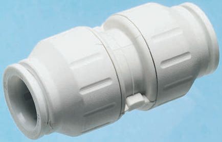 John Guest Plastic Pipe Fitting, Straight Coupler