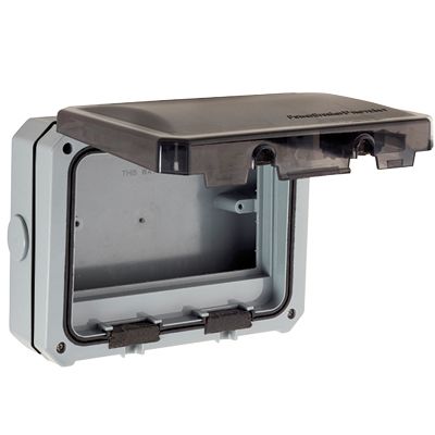 Powerbreaker PENC2G Series Grey General Purpose Enclosure, IP66 88 mm, 195 mm, 155 mm