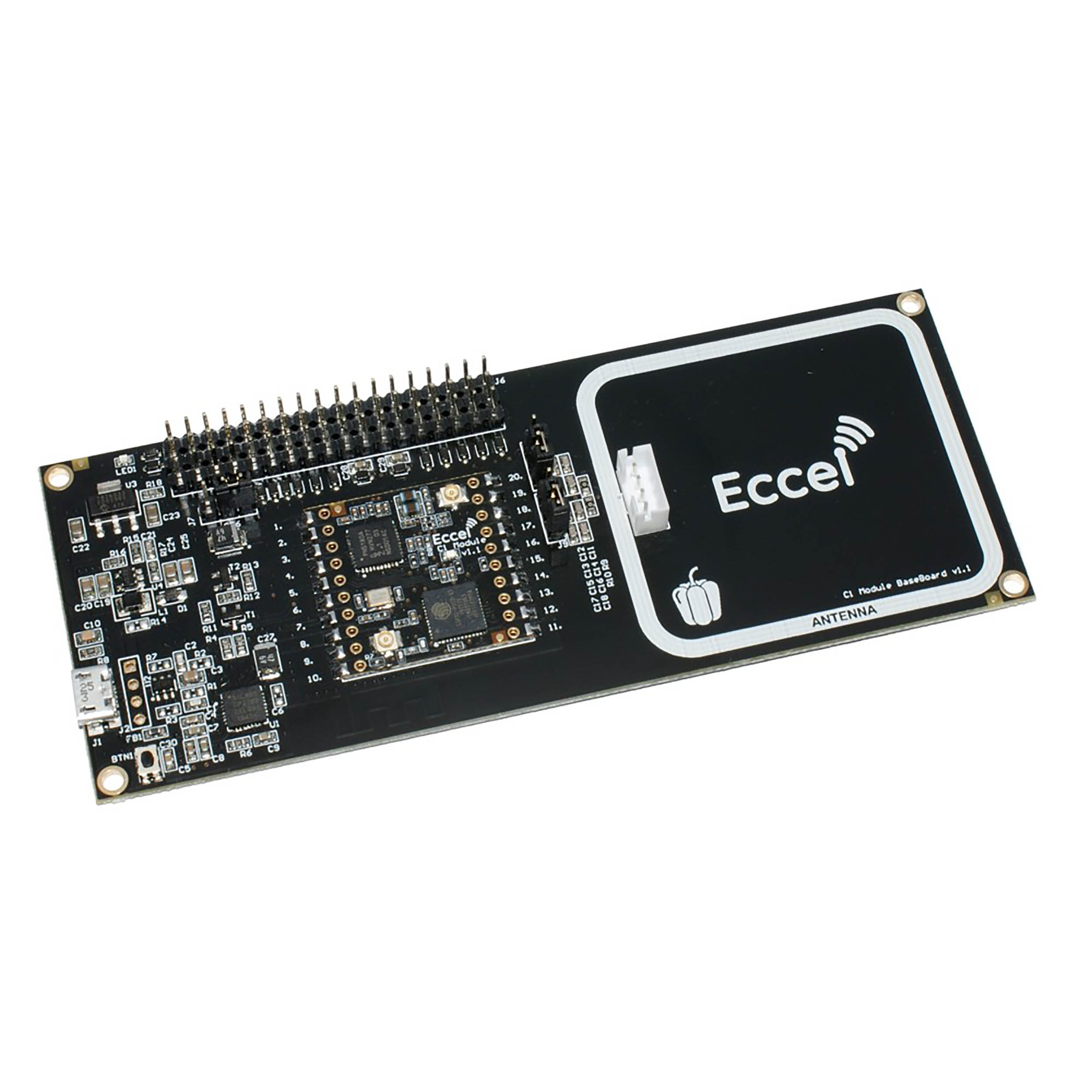 Eccel Technology Ltd Pepper C1 Module Baseboard Pepper C1 Module Bluetooth, WiFi Module Baseboard for The Selection and