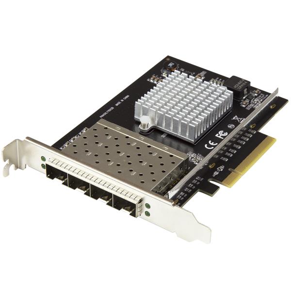 StarTech.com 4 Port PCI SFP Network Card, 2000Mbps