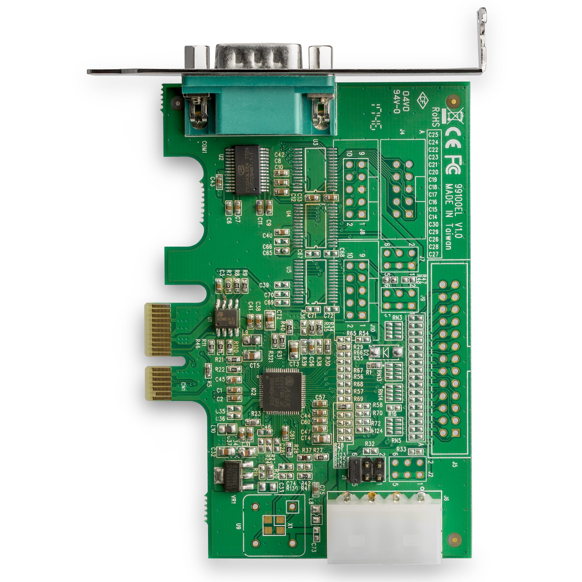 pex1s953lp StarTech.com 1 Port PCIe RS232 Serial Card