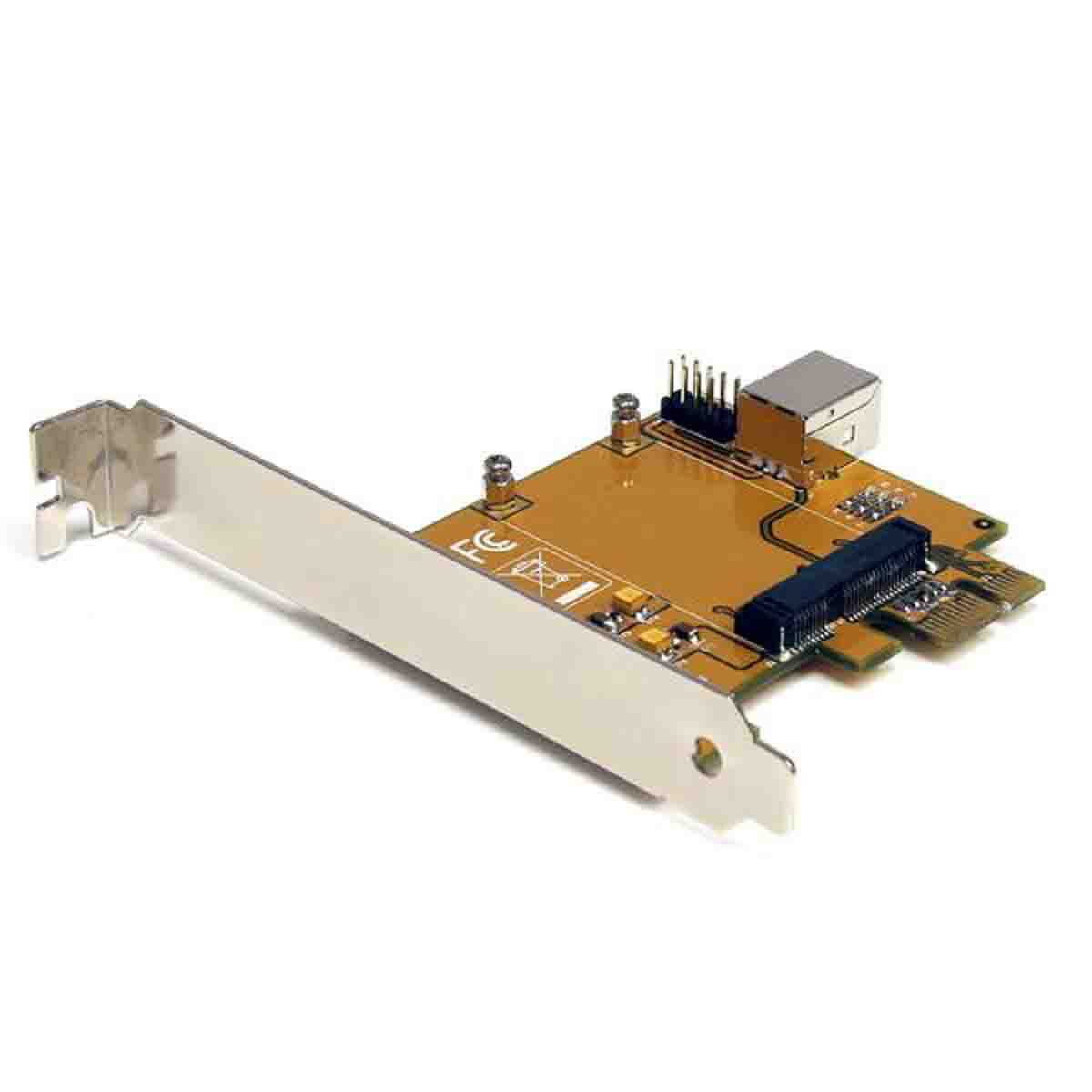 StarTech.com 1 Port PCIe PCI Express to Mini PCI Express Card Adapter
